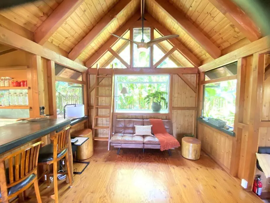 Holiday home Pele'S Shala - Sweet Seaview Sanctuary Near Ocean, Beach, And Kalani! Pahoa United States